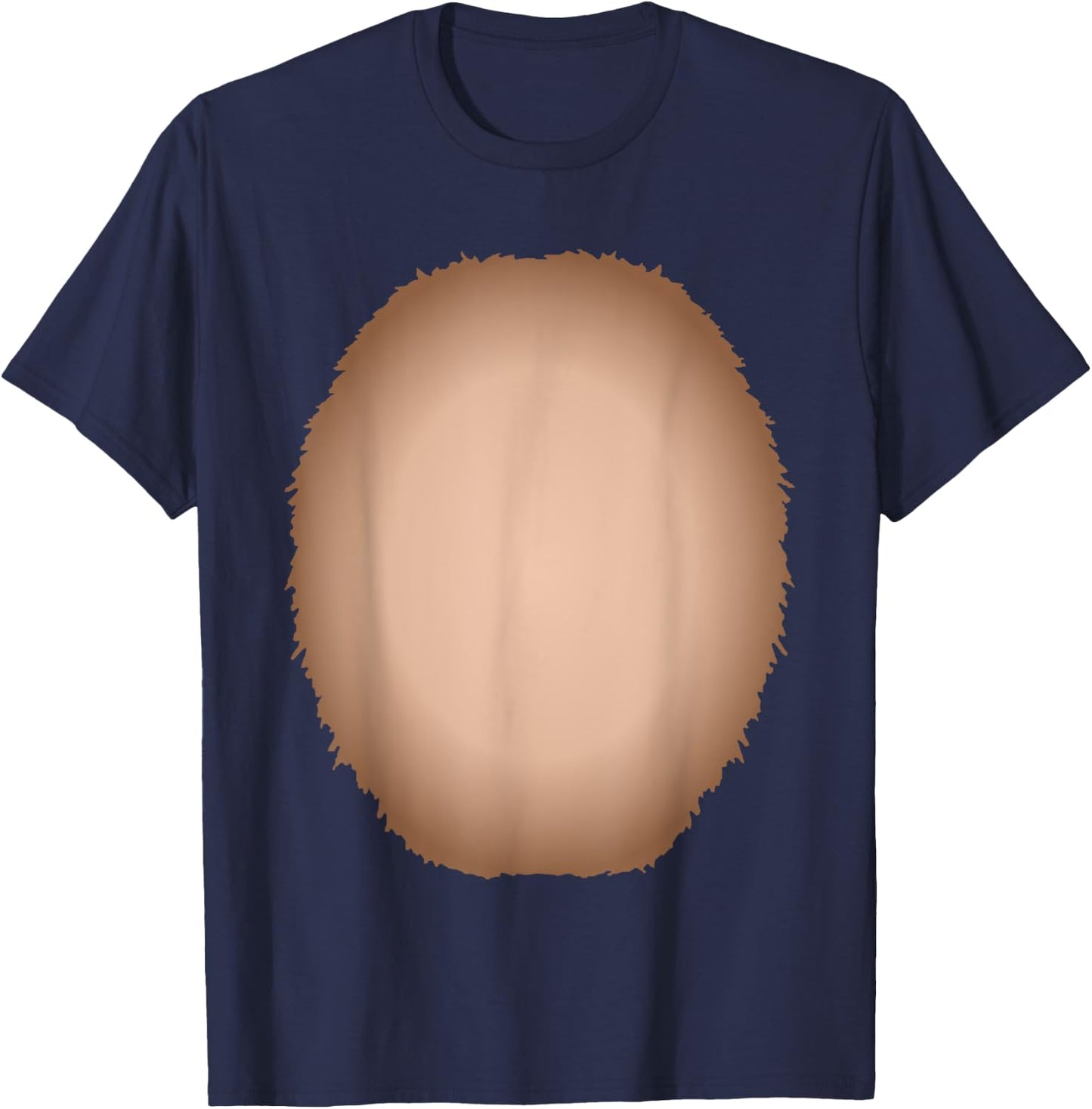 Funny lazy DIY bear belly and back costume halloween party T-Shirt - T-Shirt | Navy