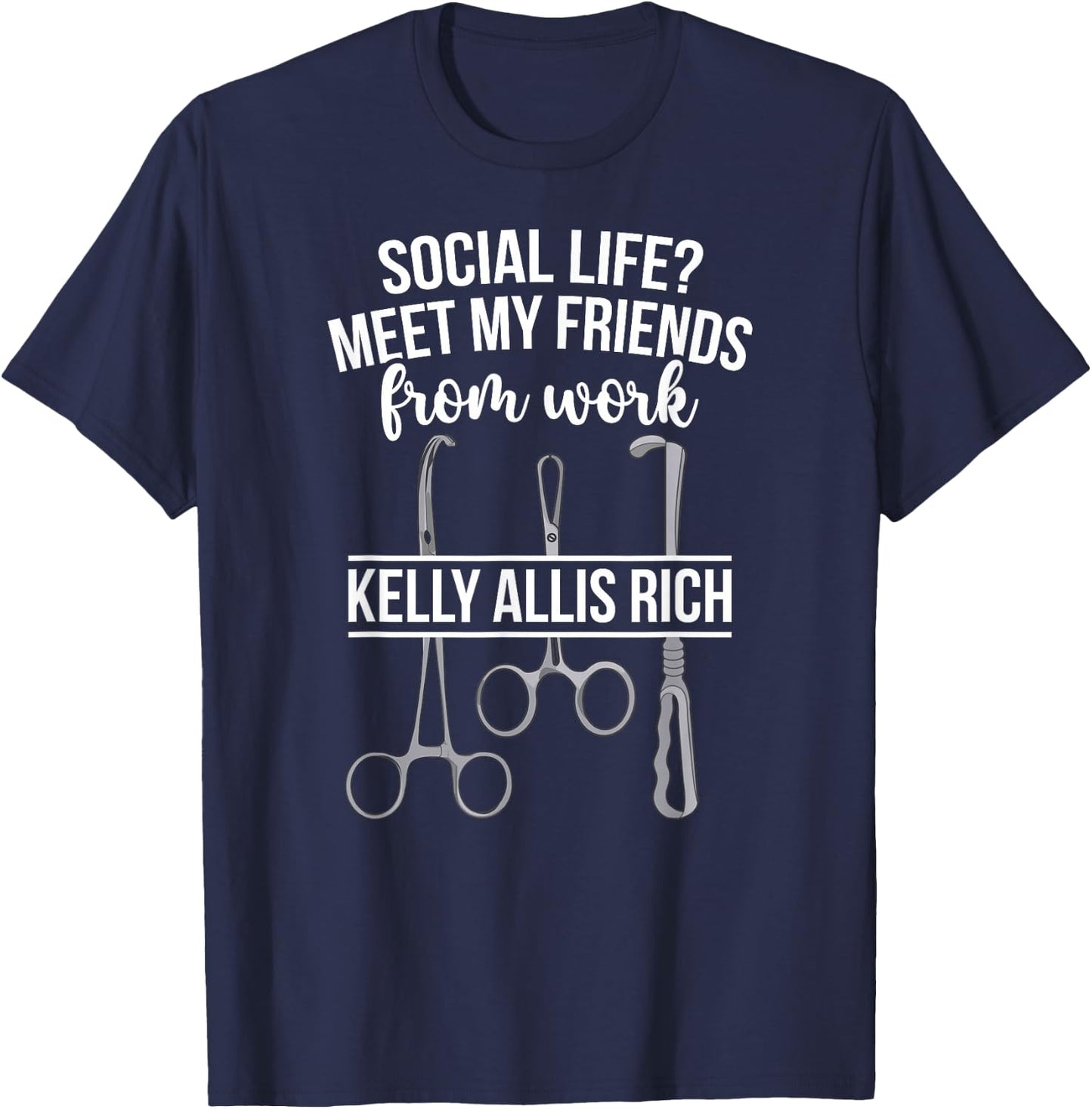 Sterile Processing Tech Funny Sterile Processing Technician T-Shirt - T-Shirt | Navy