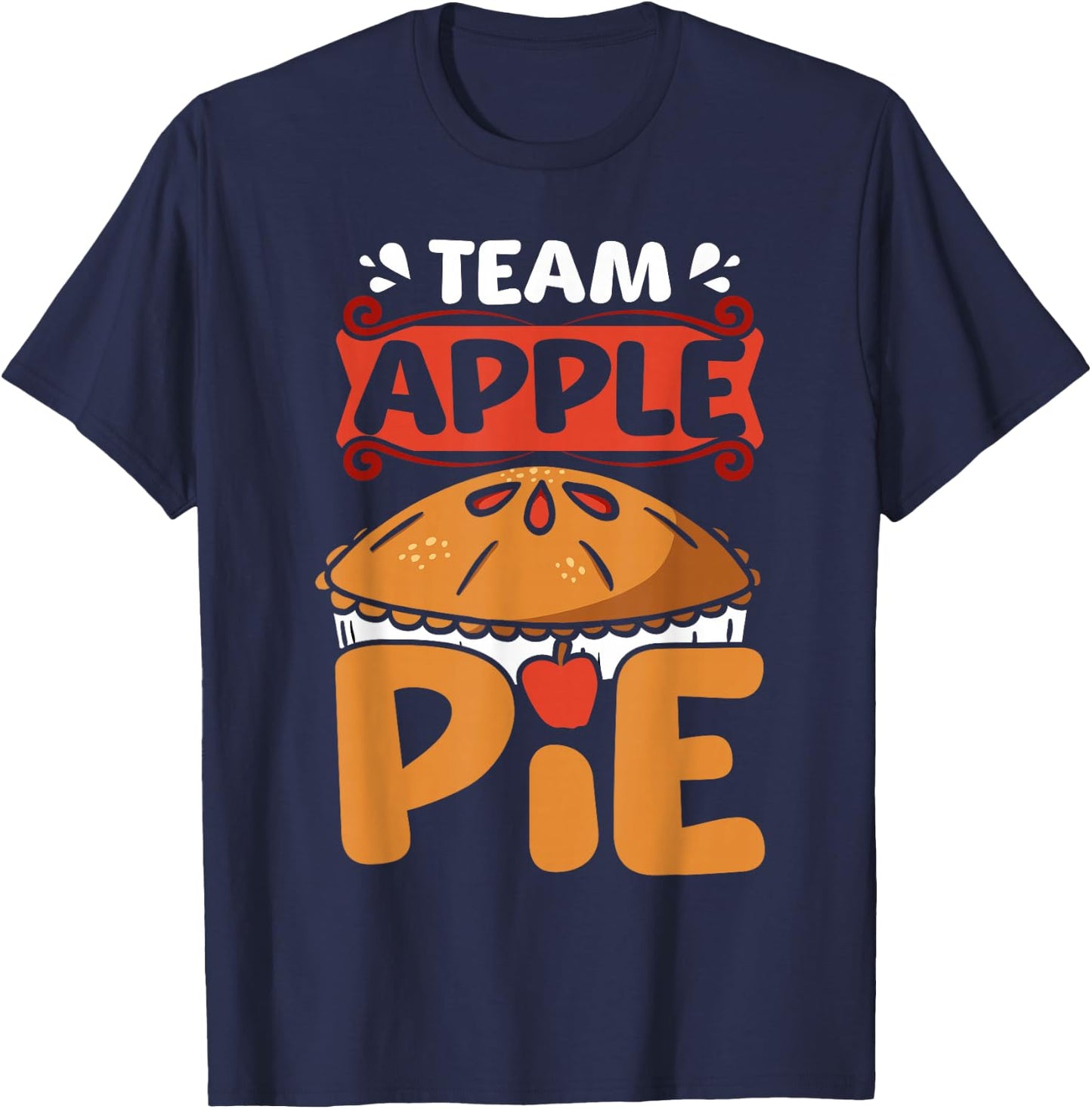 Team Apple pie T-Shirt - T-Shirt | Navy