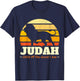 Hebrew Israelite Lion of Judah T-Shirt - T-Shirt | Navy