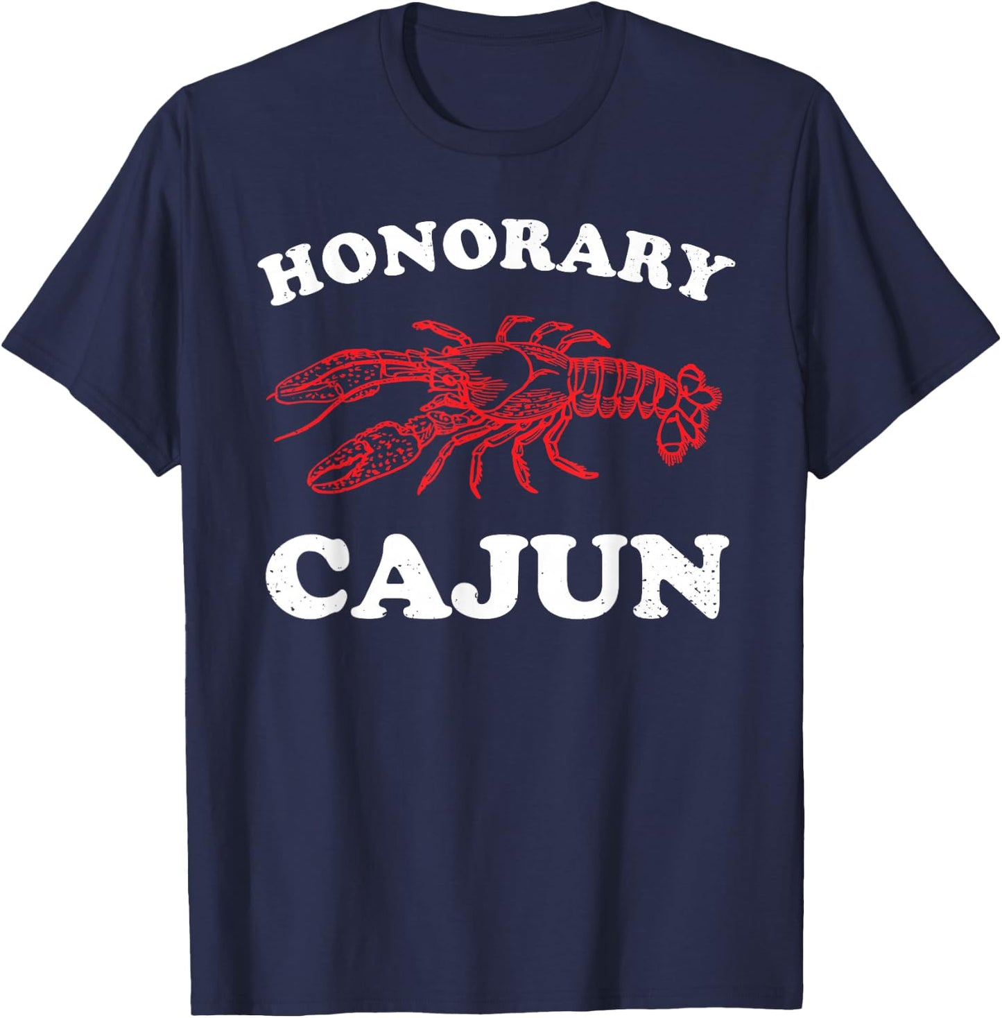 Honorary Cajun Funny Cajun Wedding Cajun by Marriage , Small, Black T-Shirt - T-Shirt | Navy