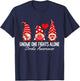 Stroke Awareness Support Squad In May We Wear Red Ribbon T-Shirt - T-Shirt | Navy
