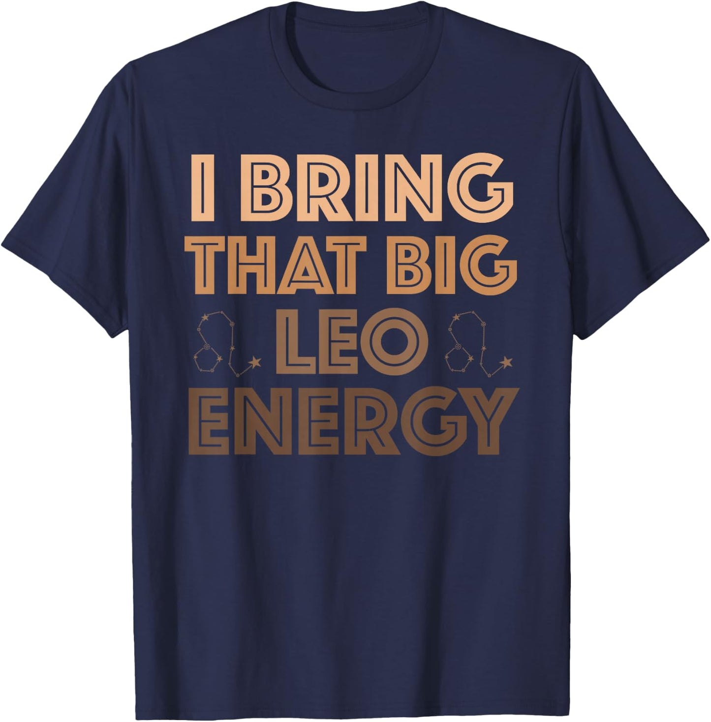 Leo Queen Vibes Melanated Women Big Leo Energy Melanin Afro T-Shirt - T-Shirt | Navy