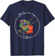 Funny Distressed Gardening, I'll Be in My Office Garden T-Shirt - T-Shirt | Navy
