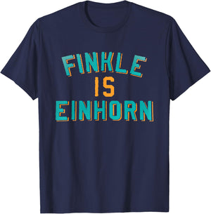 Finkle is Einhorn Comedy T-Shirt - T-Shirt | Navy