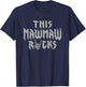 This Mawmaw Rocks Rock Music Lover Grandma Grandmother T-Shirt - T-Shirt | Navy