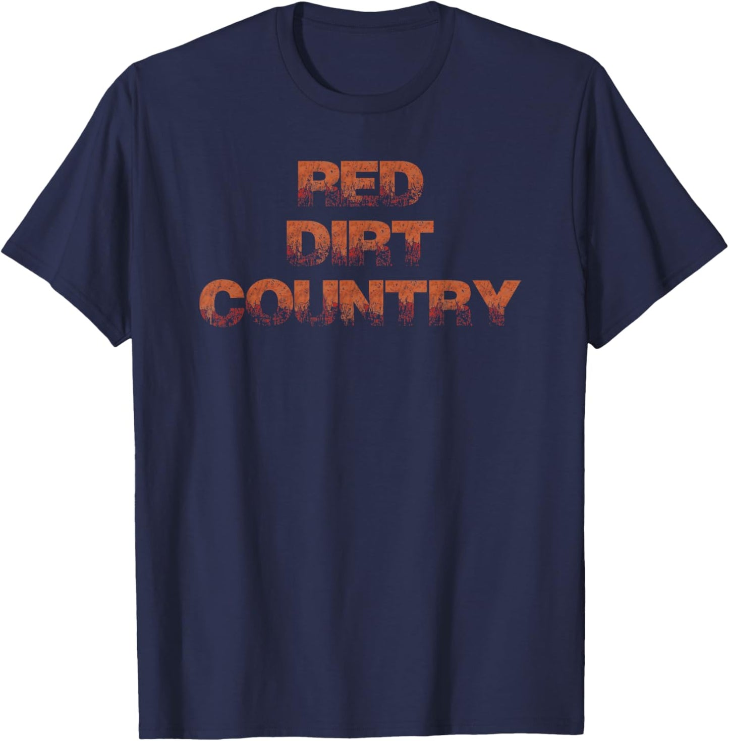 Red Dirt Oklahoma Country T-Shirt - T-Shirt | Navy