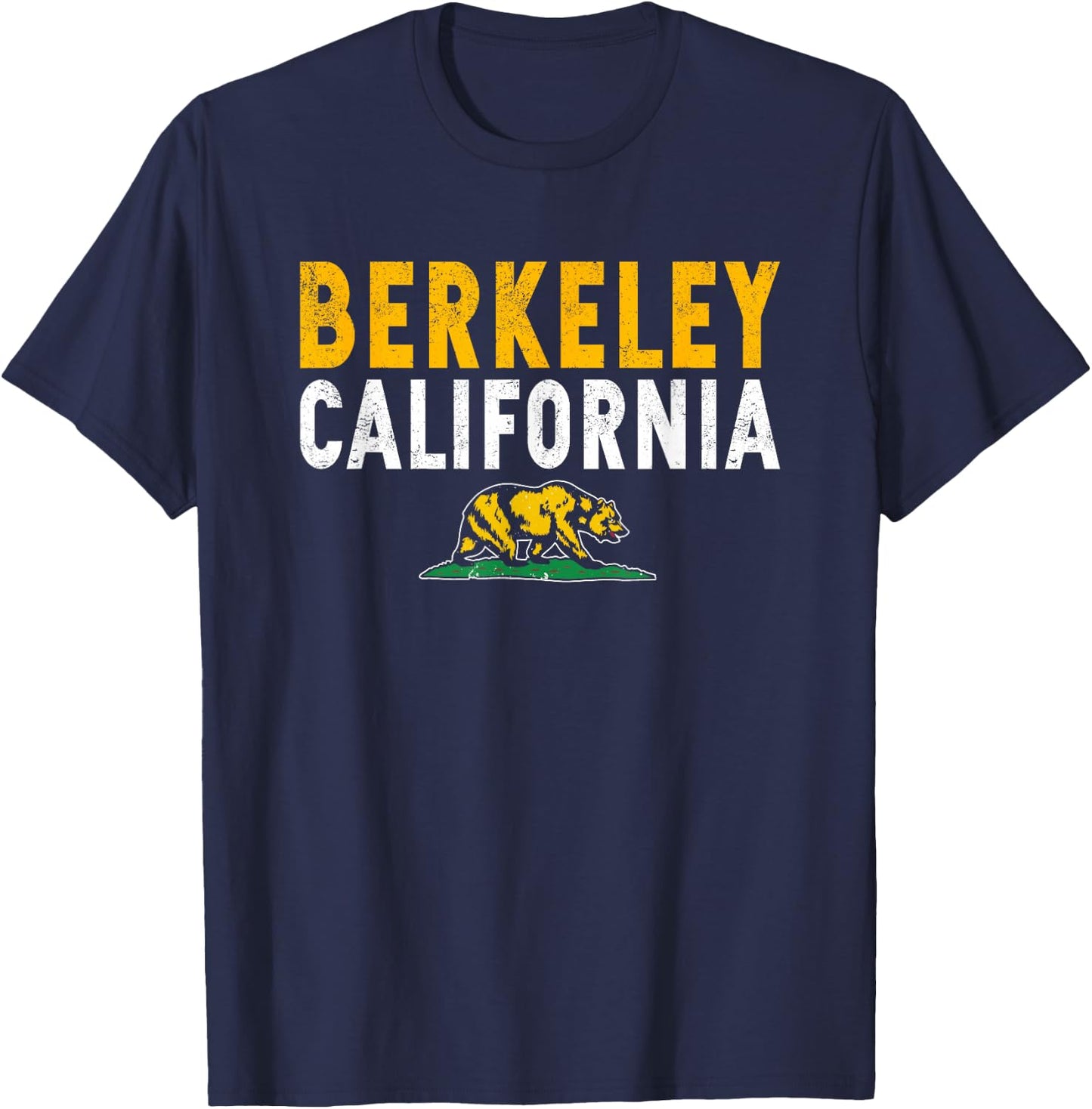 Berkeley California CA T-Shirt - T-Shirt | Navy