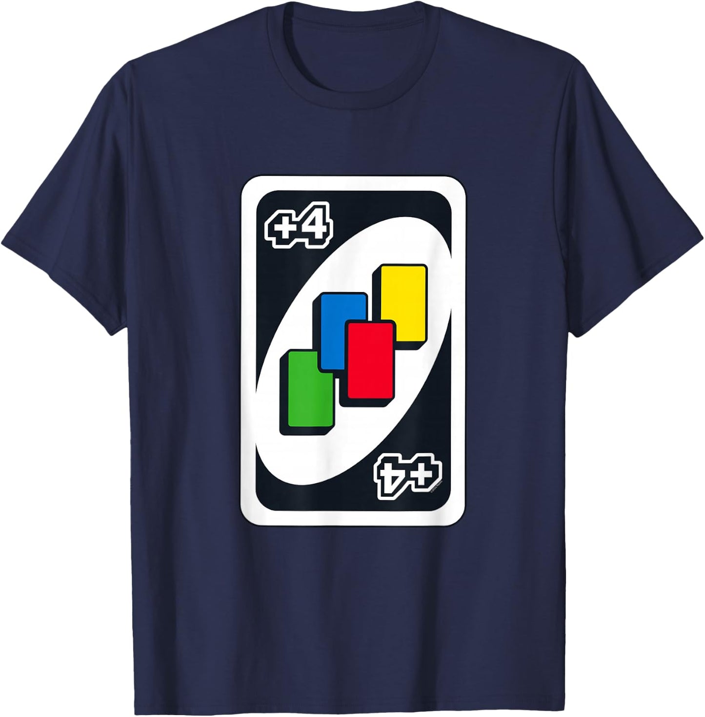 UNO - Draw Four T-Shirt - T-Shirt | Navy