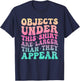 Groovy Objects Under This Shirt Are Larger Than They Appear T-Shirt - T-Shirt | Navy