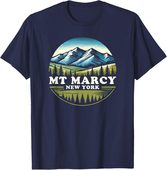 Mount Marcy New York, Mt Marcy, Mount Marcy T-Shirt - T-Shirt | Navy