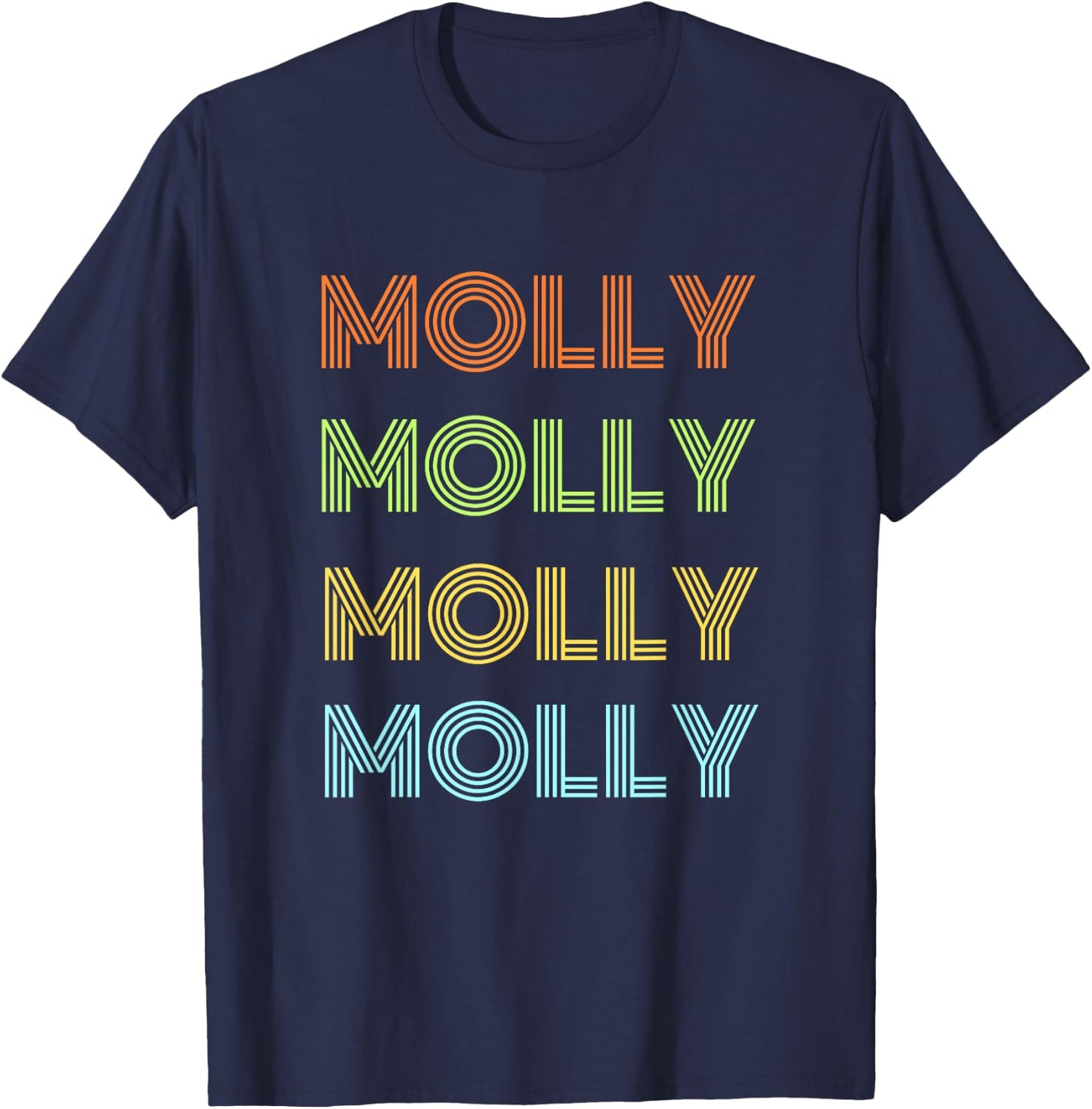 I love my girl Molly classic Molly T-Shirt - T-Shirt | Navy