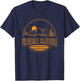 Vintage Prunedale, California Mountain Hiking Souvenir Print T-Shirt - T-Shirt | Navy