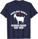 Goat Mama Owner Stuffed Animal Nigerian Dwarf Goat Mom T-Shirt - T-Shirt | Navy
