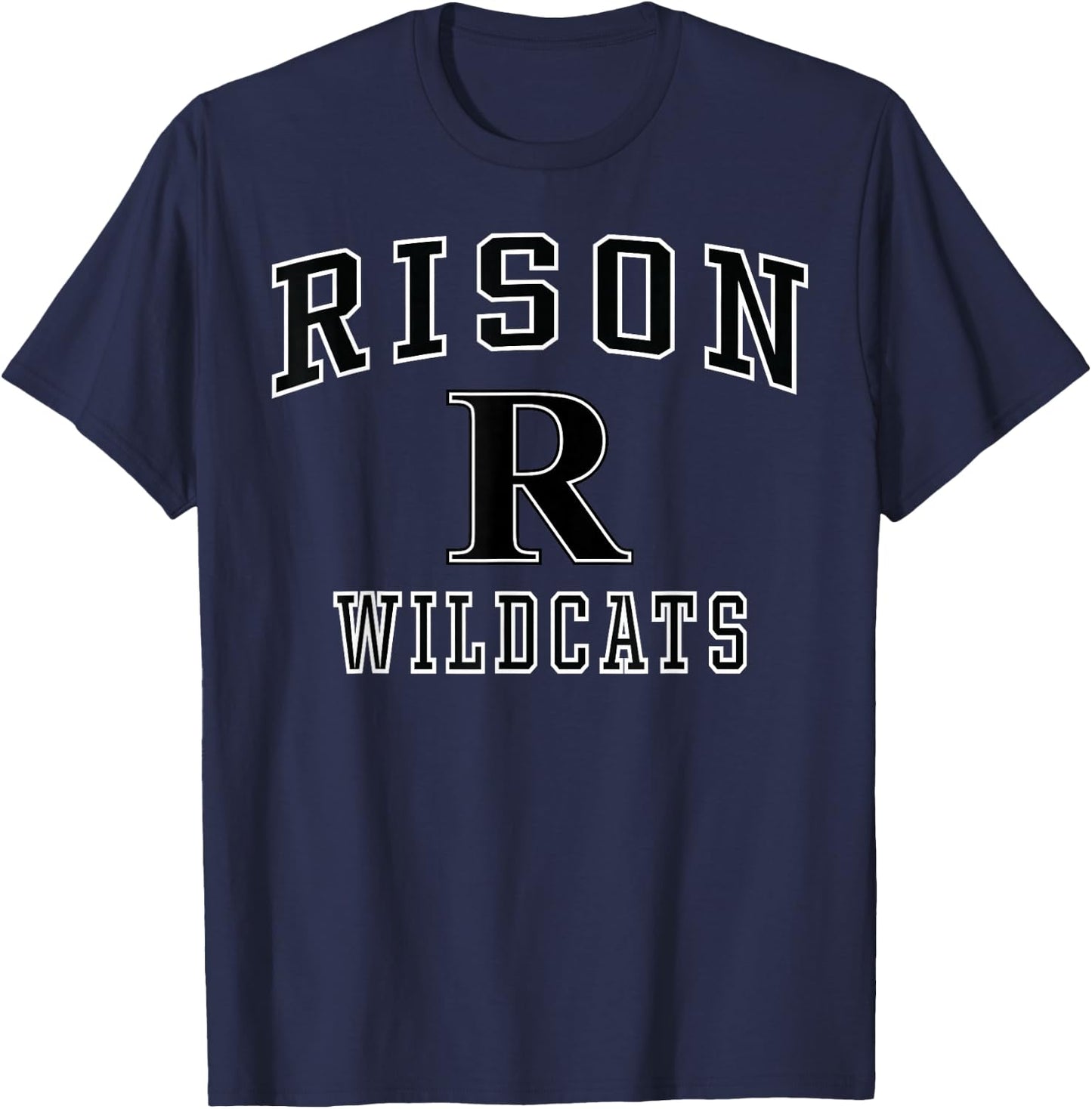 Rison High School Wildcats C1 T-Shirt - T-Shirt | Navy