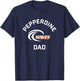 Pepperdine University Waves Arched Dad T-Shirt - T-Shirt | Navy