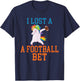 I Lost a Football Bet T-Shirt - T-Shirt | Navy