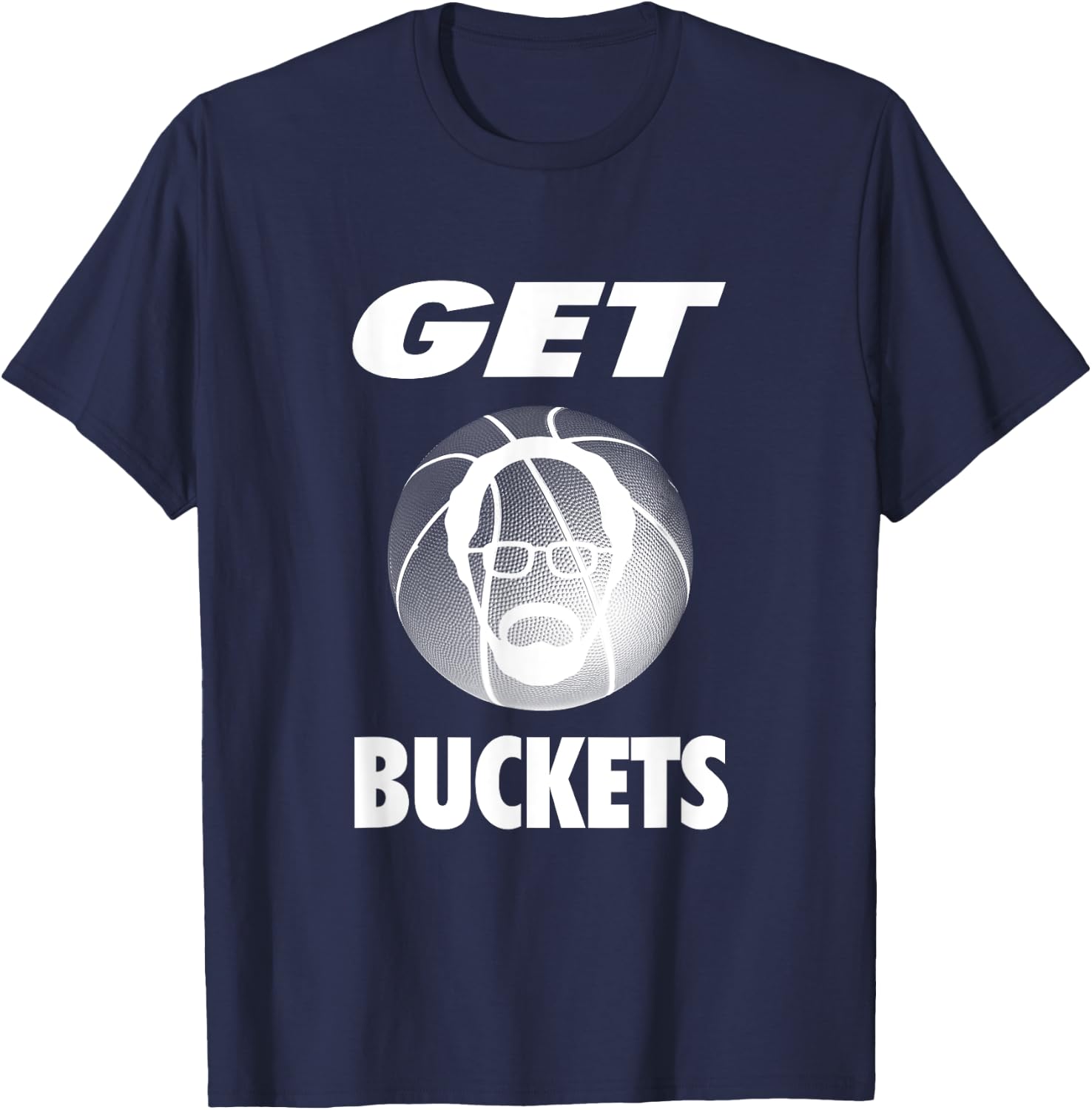 Uncle Drew: Get Buckets (White) T-Shirt - T-Shirt | Navy