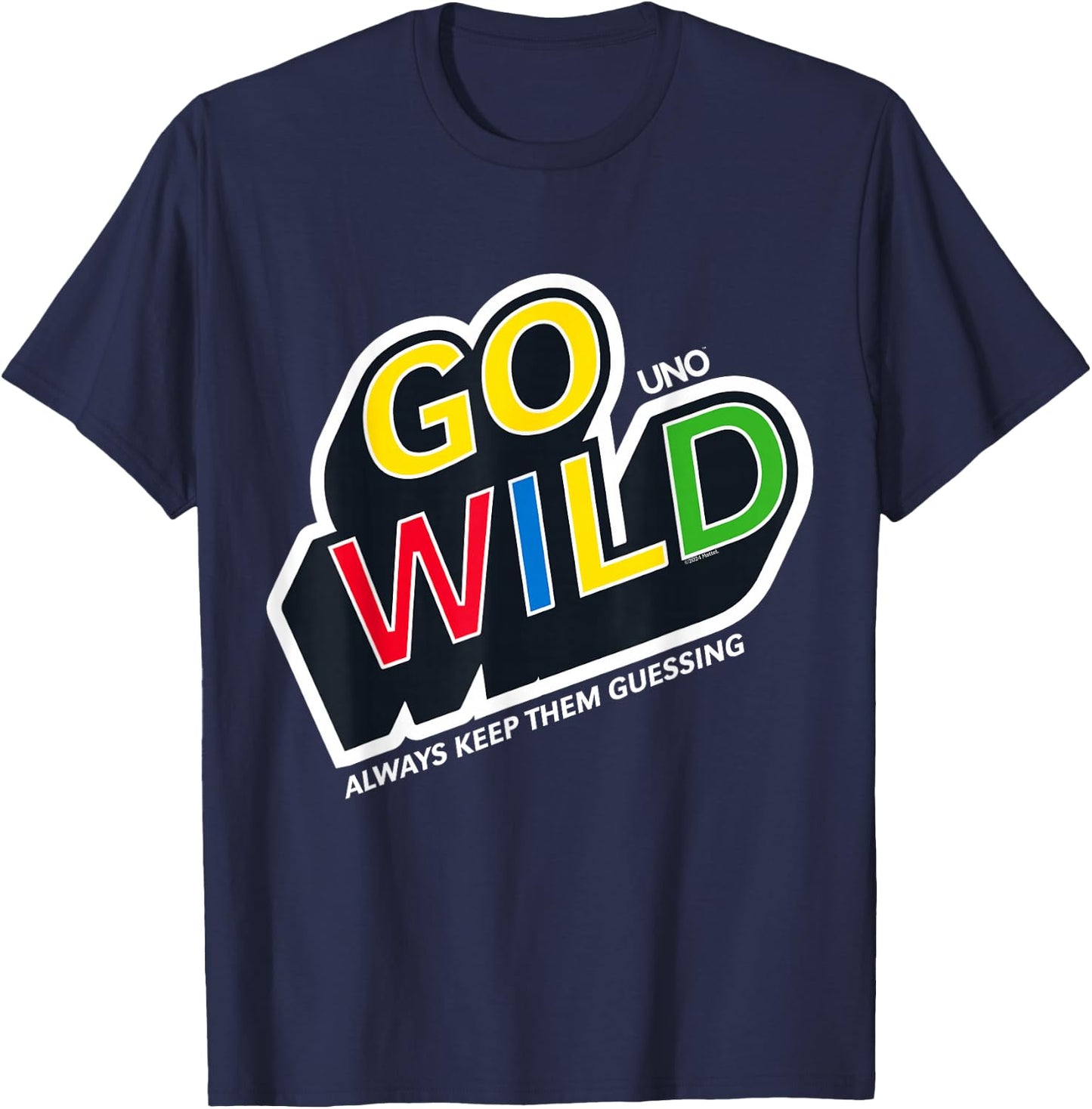 UNO - Go Wild T-Shirt - T-Shirt | Navy