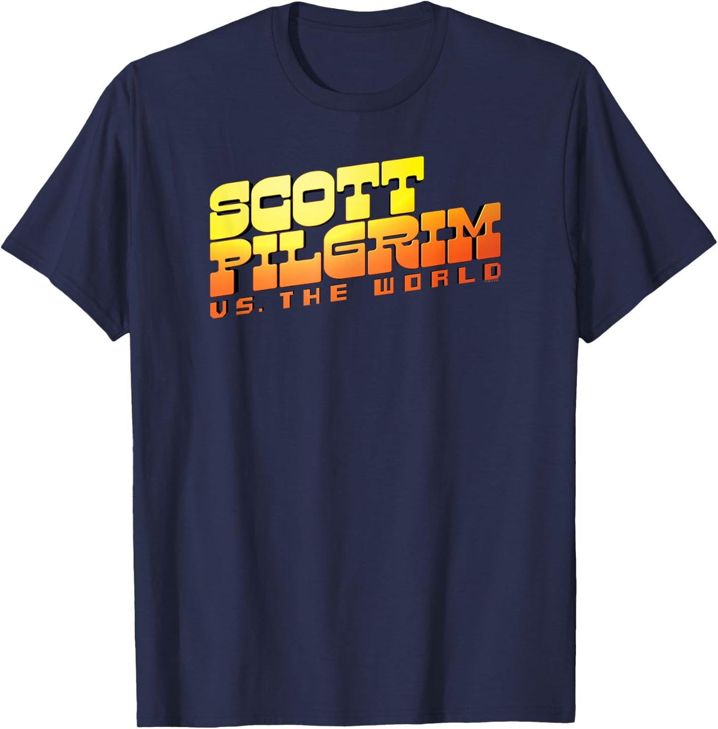 Scott Pilgrim Vs. The World Logo T-Shirt - T-Shirt | Navy