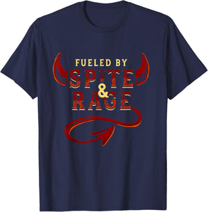 Fueled By Spite & Rage Apparel T-Shirt - T-Shirt | Navy