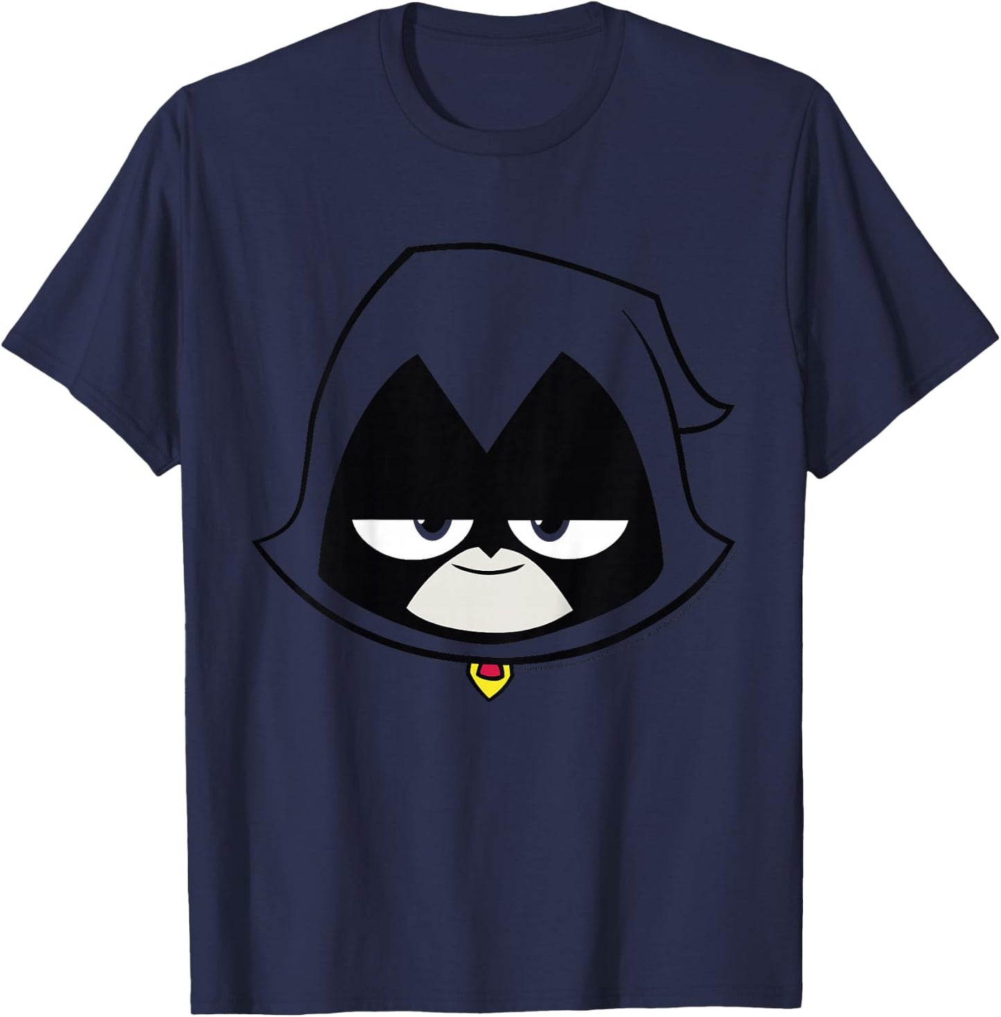 Kids DC Comics Teen Titans Go! Raven Big Face T-Shirt - T-Shirt | Navy