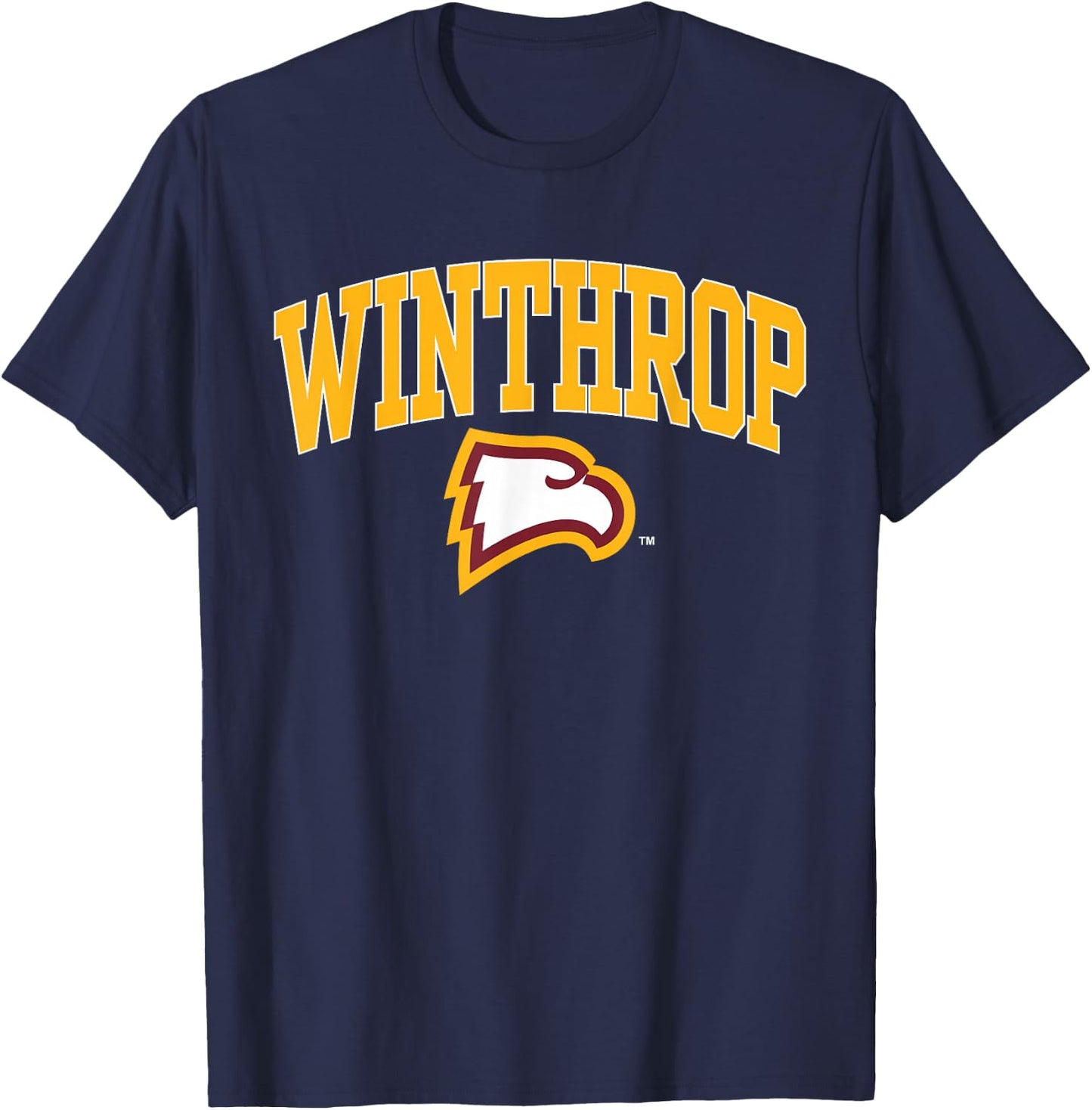 Winthrop Eagles | Official NCAA University of | NCAFWNT02 T-Shirt - T-Shirt | Navy