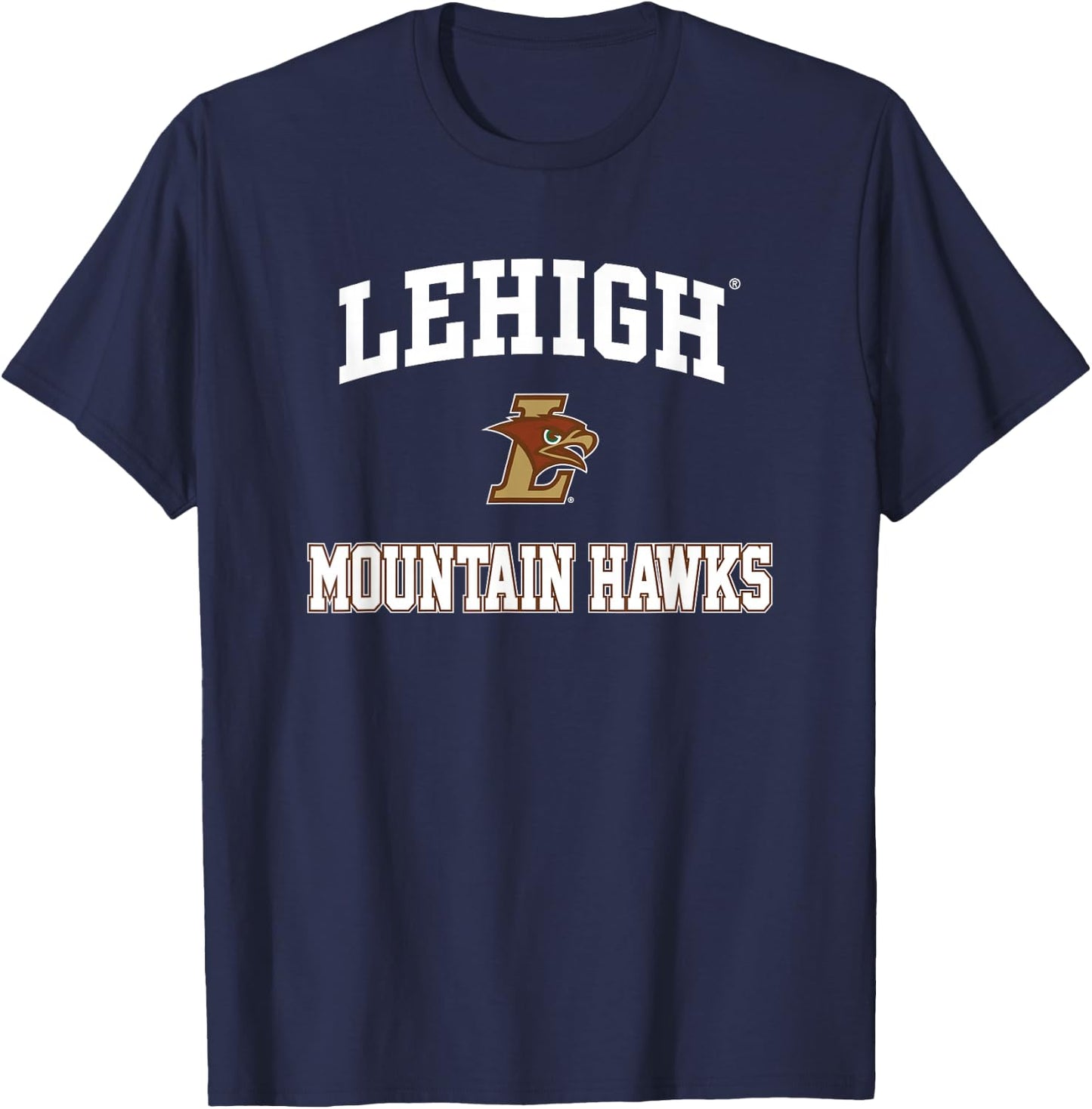 Lehigh University Mountain Hawks Campus Classic T-Shirt - T-Shirt | Navy