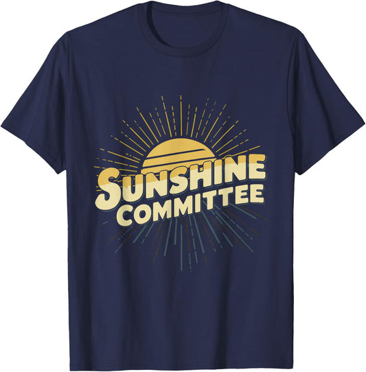Sunshine Committee T-Shirt - T-Shirt | Navy