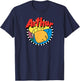 Arthur Logo With Fist T-Shirt - T-Shirt | Navy