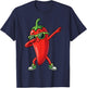Chili Dabbing Pepper T-Shirt - T-Shirt | Navy