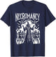 Necromancer - Vintage Creepy Monster Halloween Lover T-Shirt - T-Shirt | Navy