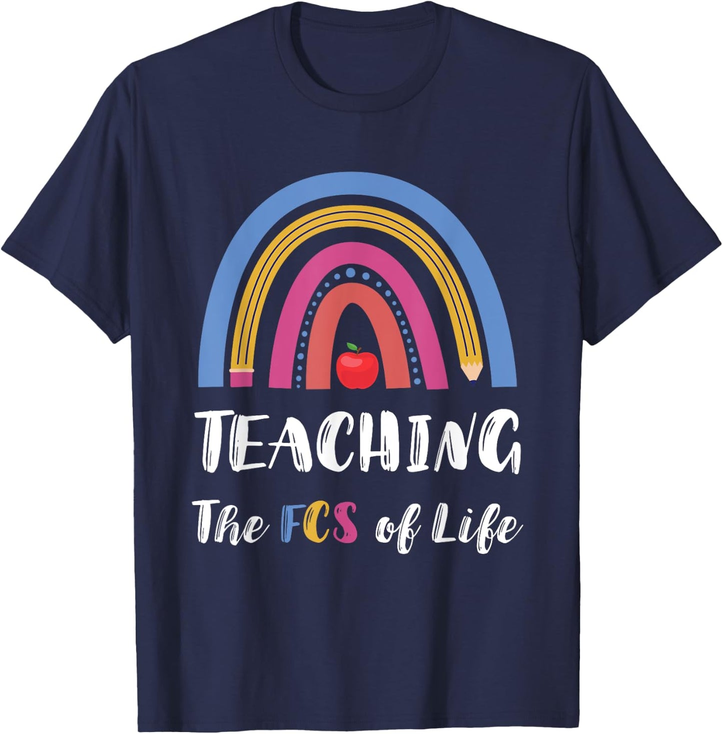 FCS Teacher Family Consumer Science The FCS Of Life FACS Women T-Shirt - T-Shirt | Navy