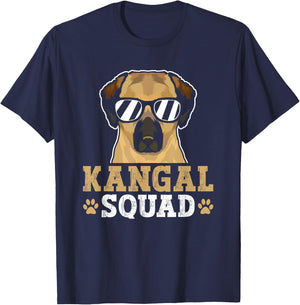 Kangal Squad Dog Kangals Puppy Owner Kangal T-Shirt - T-Shirt | Navy