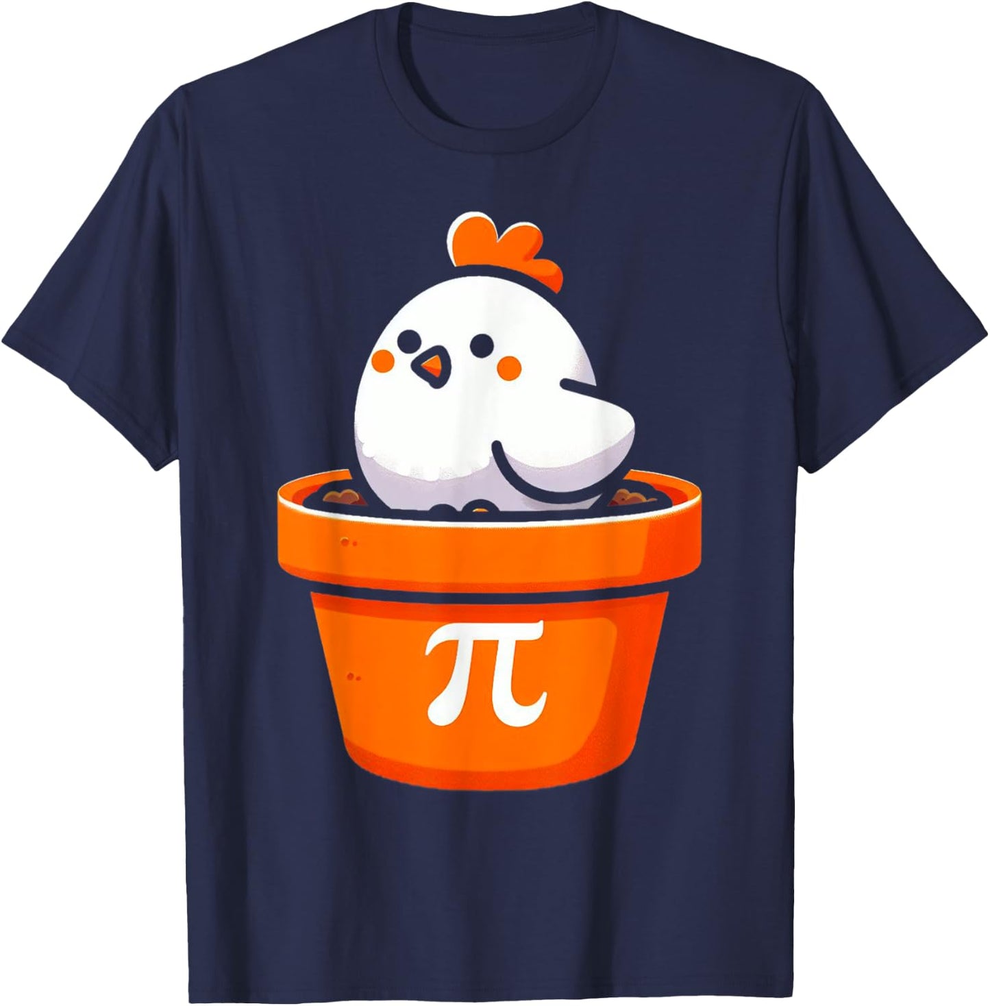 Funny Chicken Pot Pie Shirt T-Shirt - T-Shirt | Navy