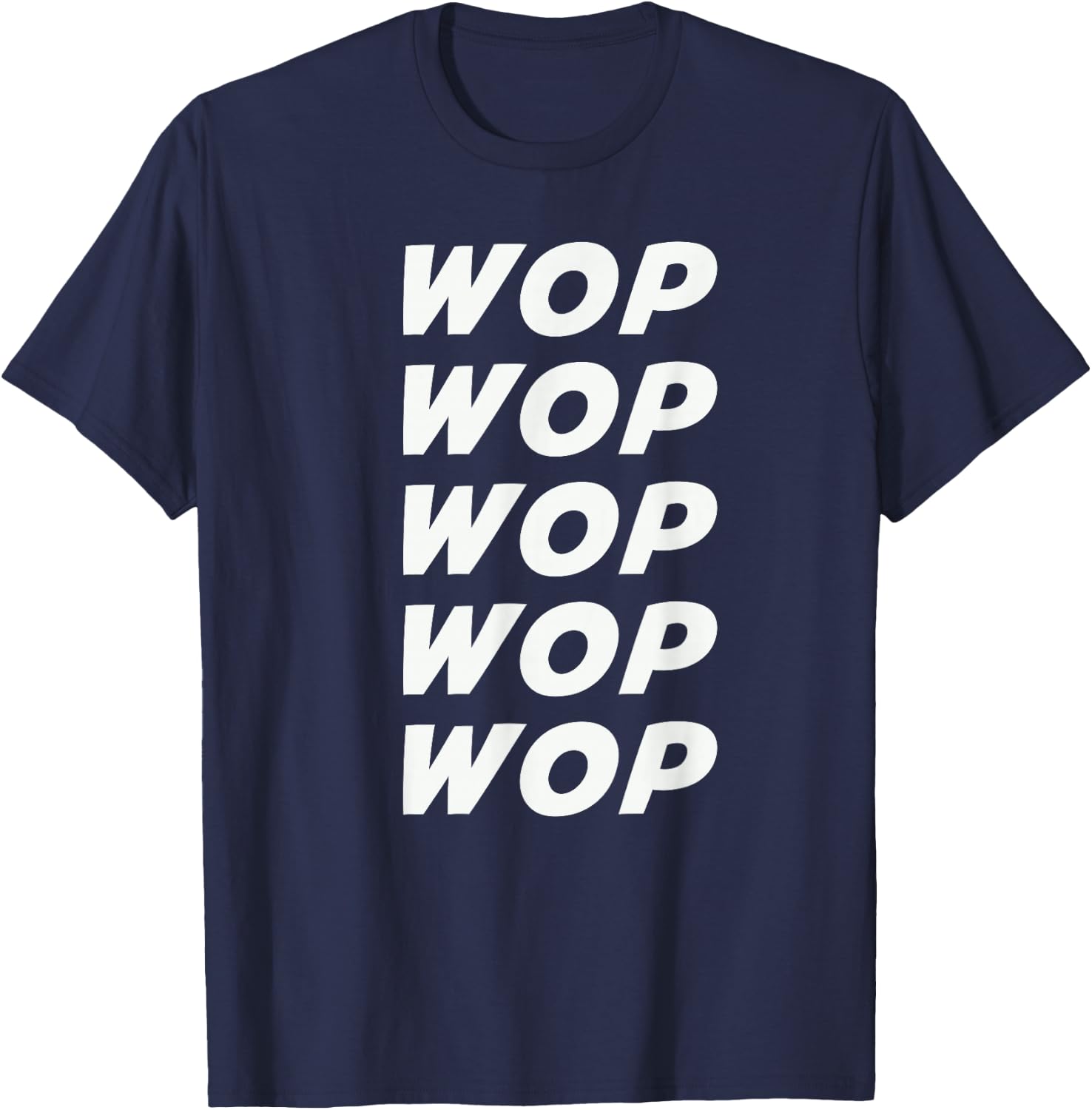 Beef Apparel Wop Wop Wop Wop Wop , Small, Black T-Shirt - T-Shirt | Navy