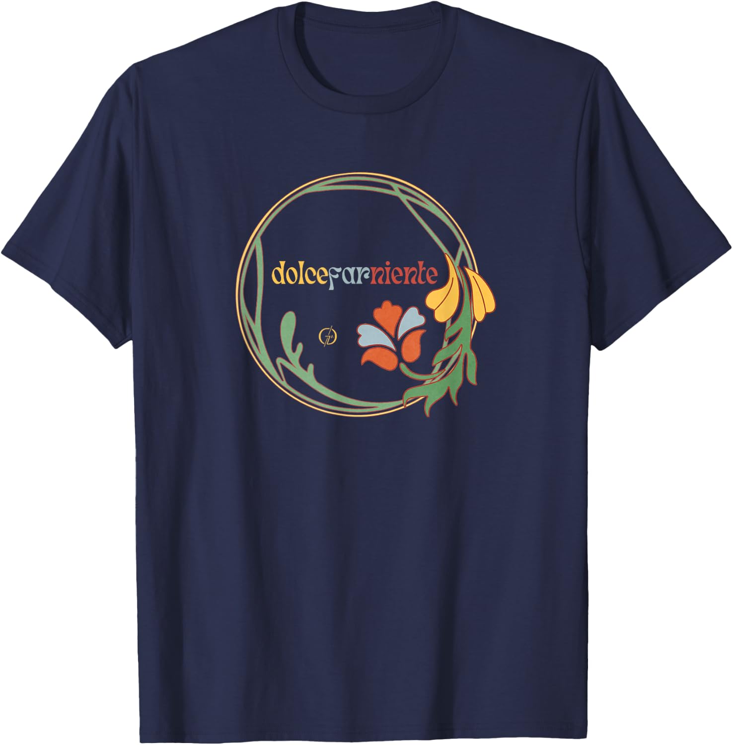 Dolce Far Niente #31 - Peaceful Vacation T-Shirt - T-Shirt | Navy