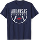 University of Arkansas Razorbacks Baseball T-Shirt - T-Shirt | Navy