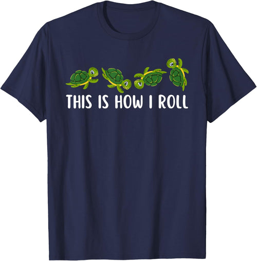 Sea Turtle Lover Kids This Is How I Roll Turtle
