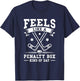 Feels Like A Penalty Box Kind Of Day T-Shirt - T-Shirt | Navy