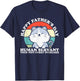 Happy Father's Day Human Servant Your Tiny Furry Overlord T-Shirt - T-Shirt | Navy
