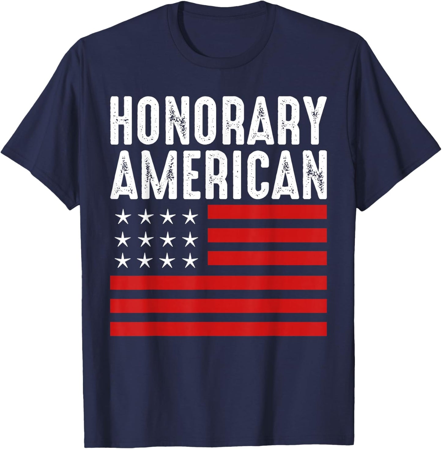 For Foreign Exchange Students - Funny Honorary American T-Shirt - T-Shirt | Navy