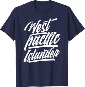 West Pacific Islander Shirt Guam T shirt T-Shirt - T-Shirt | Navy