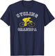 Cycling Grandpa Gift Grand dad Cyclist T-Shirt - T-Shirt | Navy