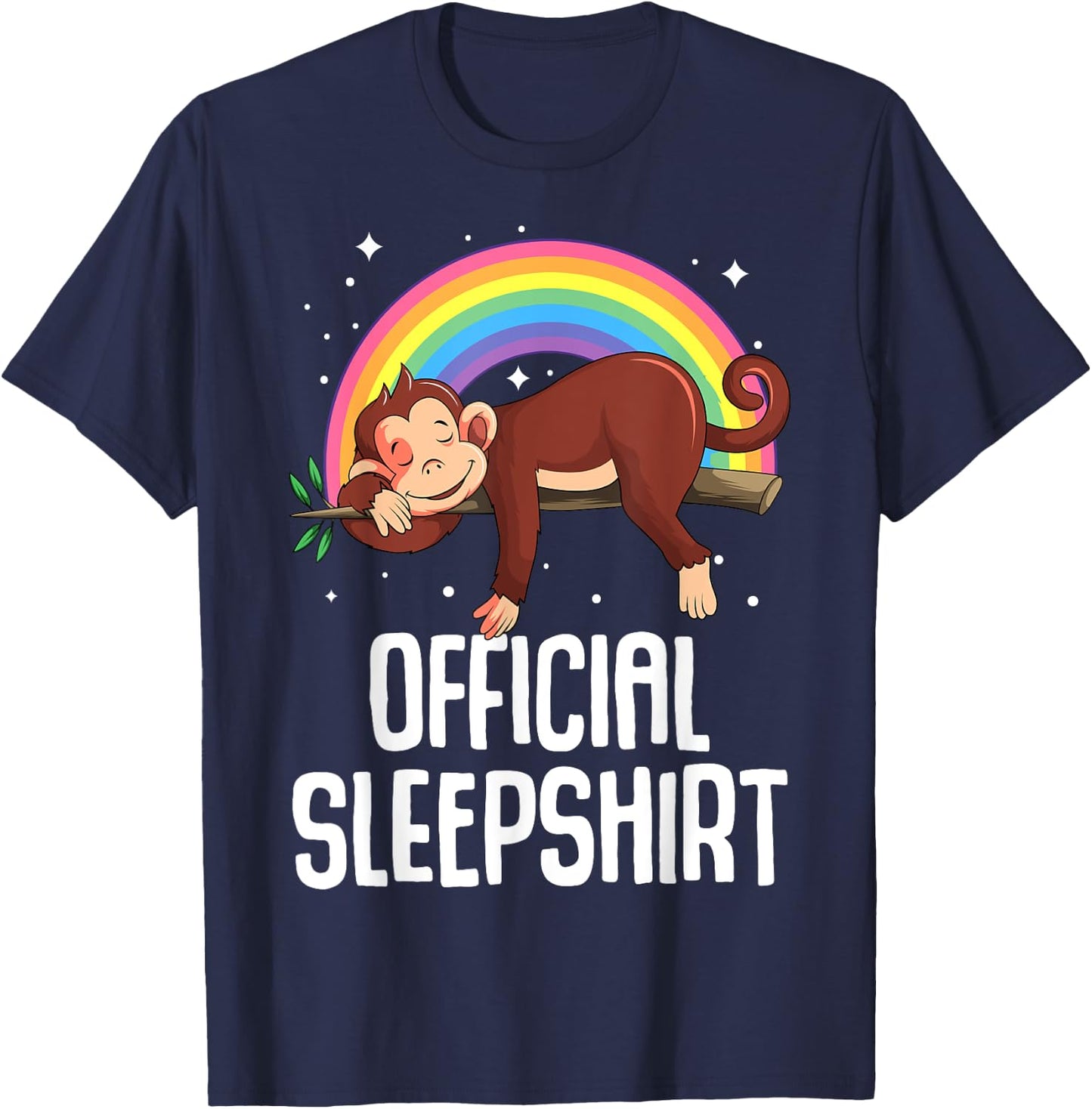 Monkey Official Sleepshirt T-Shirt - T-Shirt | Navy