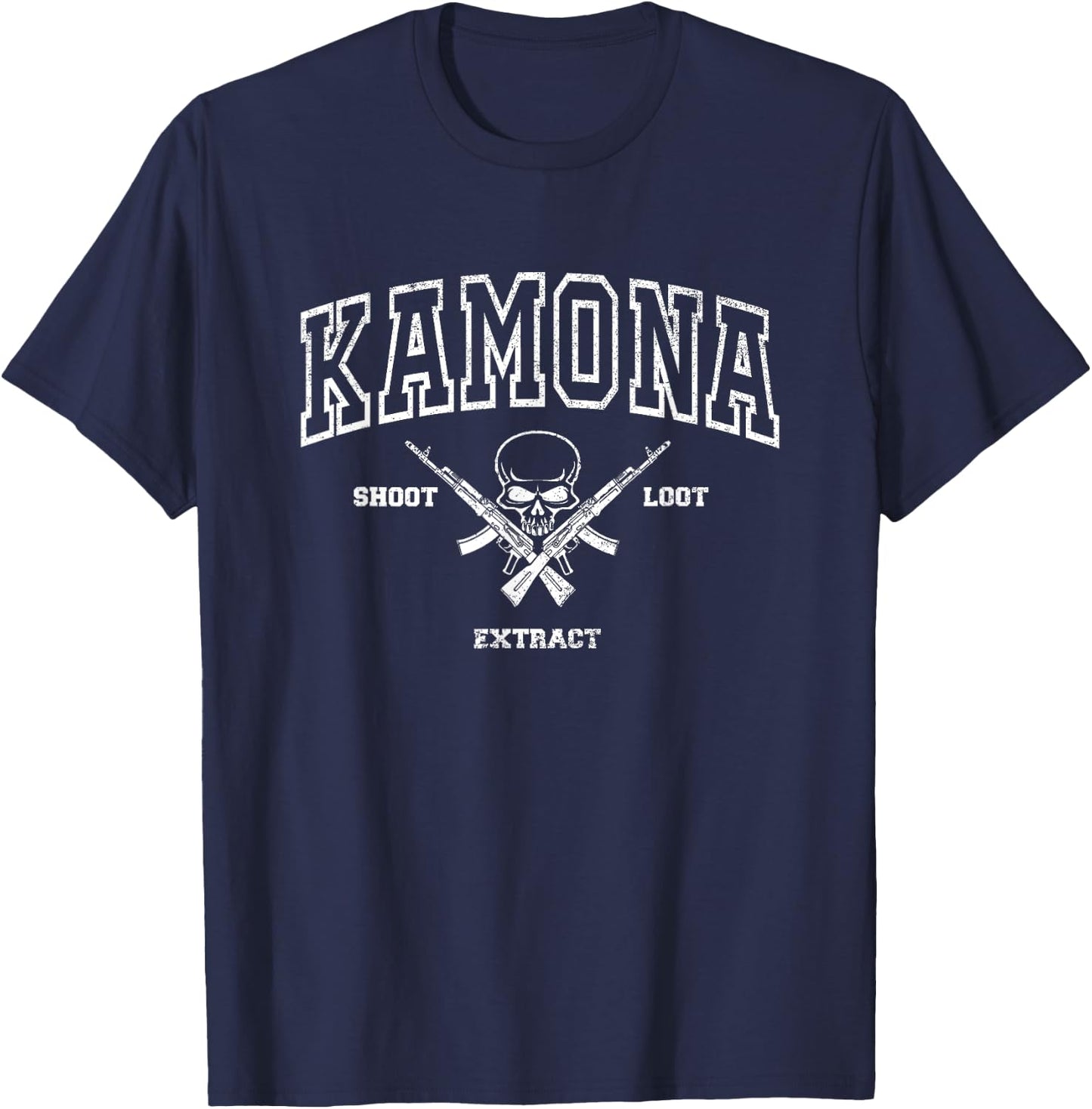 Breakout Kamona Arena Varsity Style Gamer infinite T-Shirt - T-Shirt | Navy