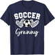 Soccer Granny Matching Family Soccer T-Shirt - T-Shirt | Navy