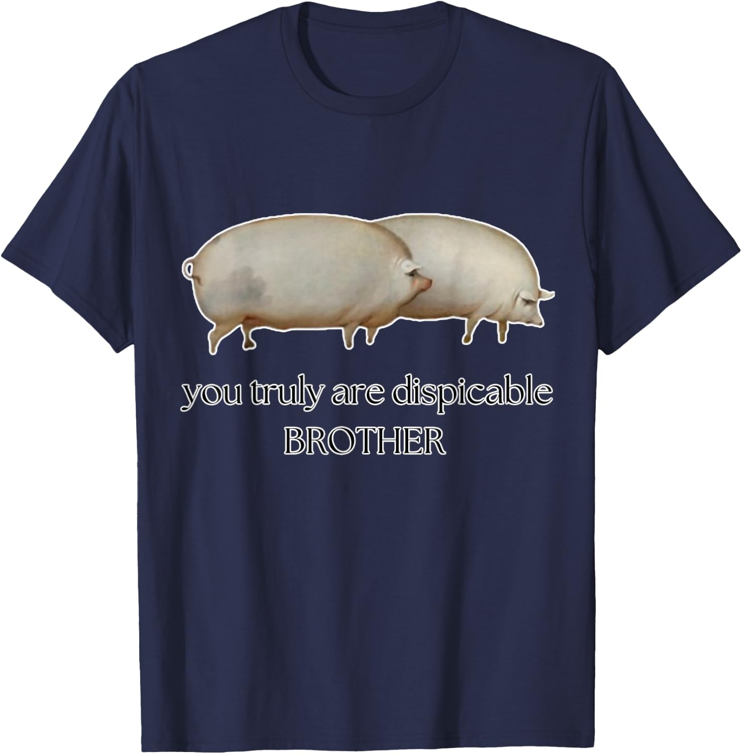 Funny Brother May I Have Somne Oats Meme T-Shirt - T-Shirt | Navy