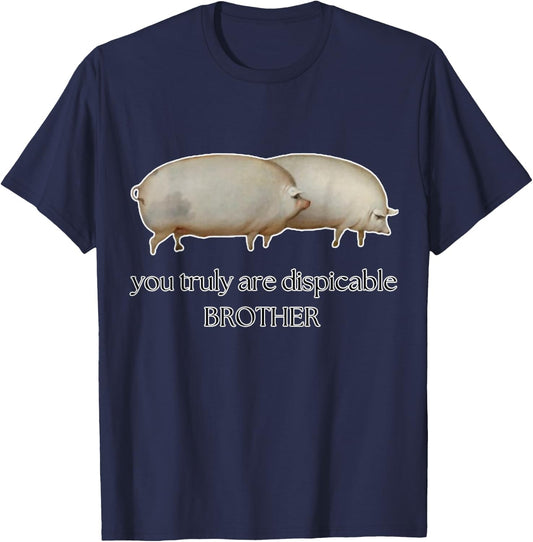 Funny Brother May I Have Somne Oats Meme T-Shirt - T-Shirt | Navy