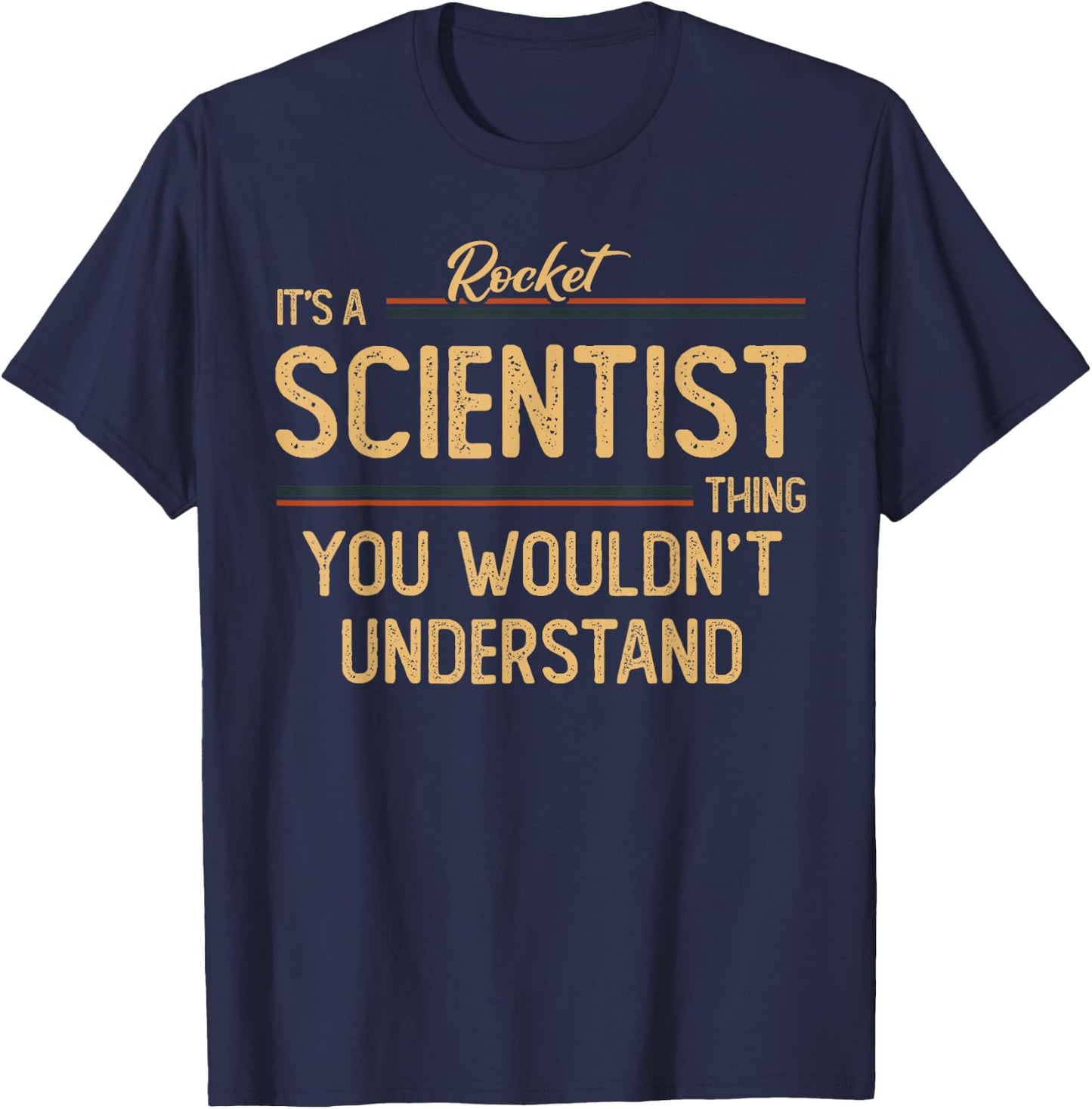 Rocket Scientist | Rocket Science T-Shirt - T-Shirt | Navy